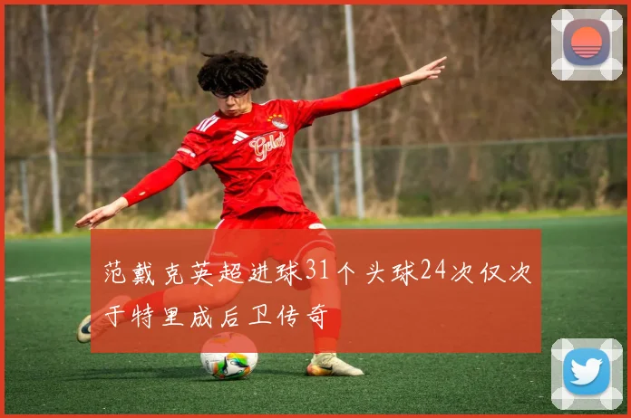 范戴克英超进球31个头球24次仅次于特里成后卫传奇